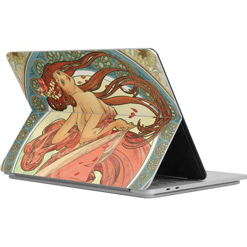 Alphonse Mucha The Arts, Dance Surface Laptop Studio Skin